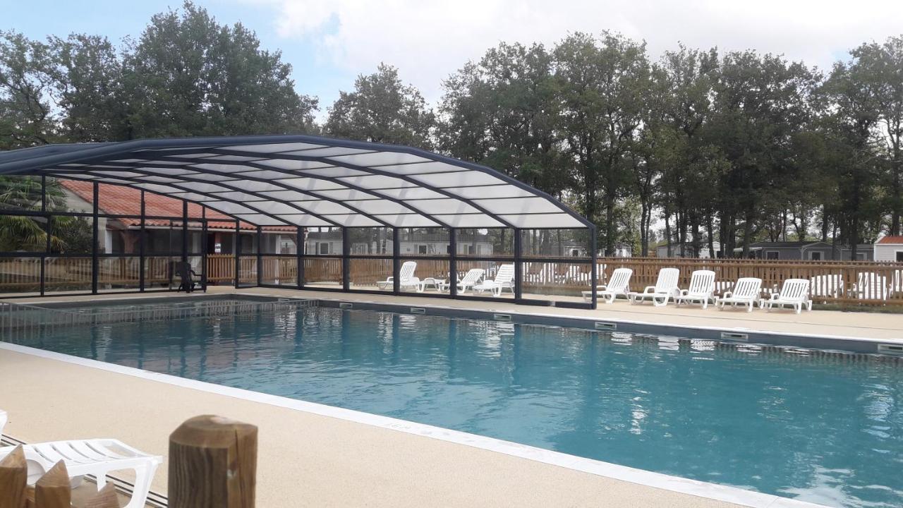 Mobil Home Camping 3*** Piscine Chauffee La Boissiere-de-Montaigu Eksteriør billede